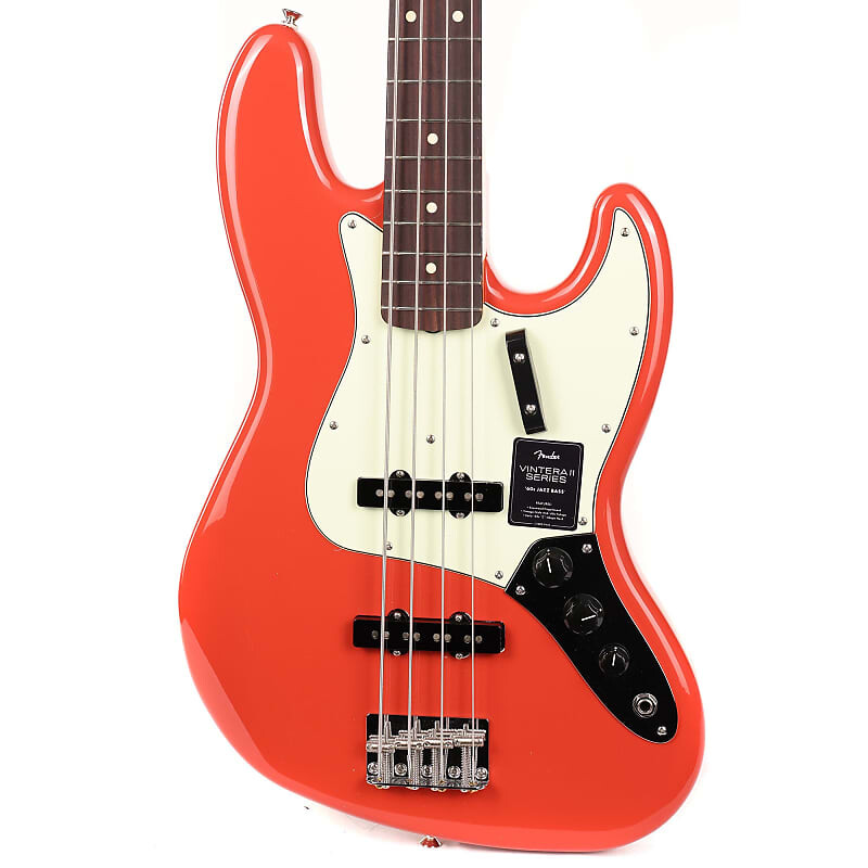 

Басс гитара Fender Vintera II 60s Jazz Bass Fiesta Red