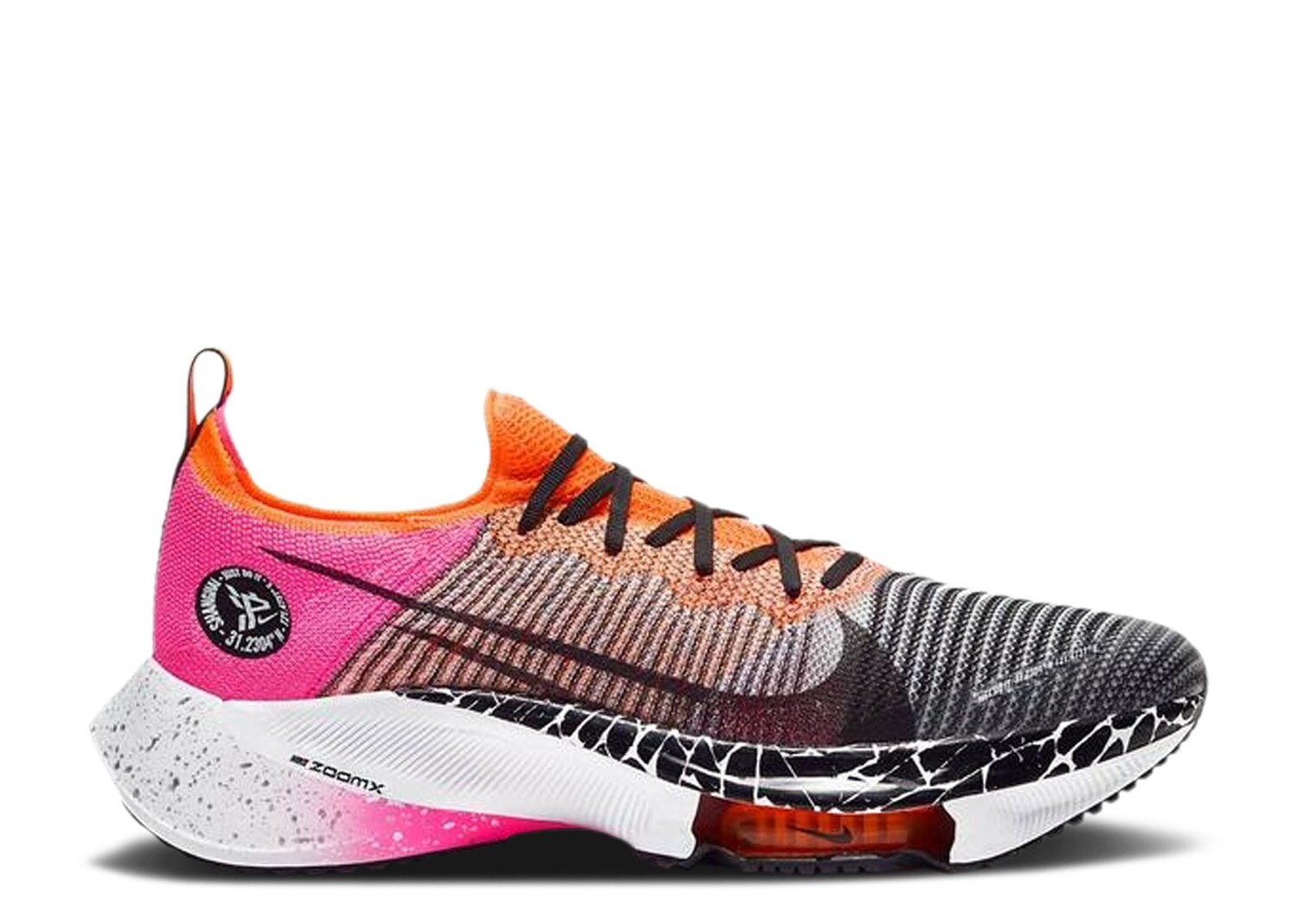 

Кроссовки Nike Air Zoom Tempo Next% Flyknit 'Shanghai', разноцветный