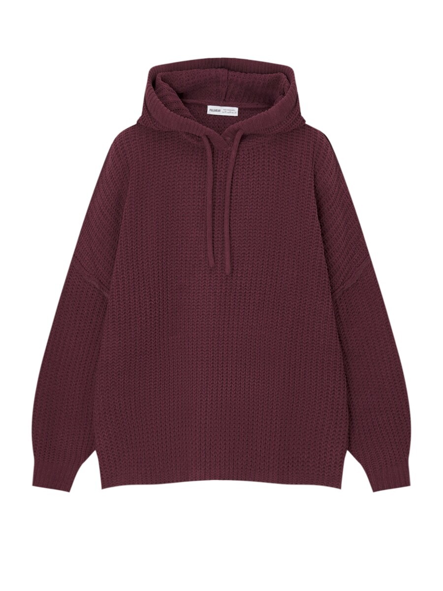 

Свитер Pull&Bear, цвет Wine Red