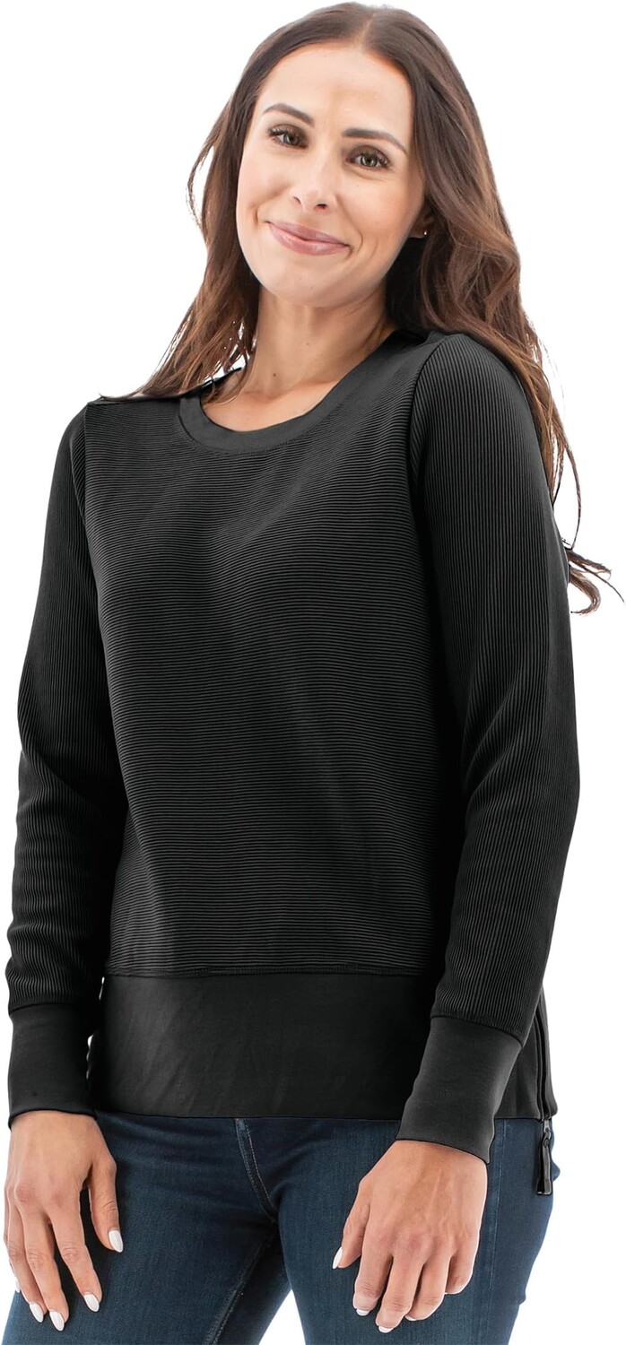 

Толстовка Hazelton Crew Neck Aventura Clothing, черный