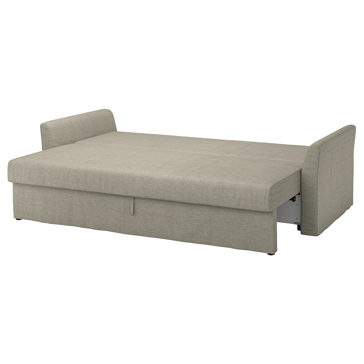ХОЛЬМСУНД 3-х раскладной диван-кровать, Боргунда бежевый HOLMSUND IKEA съемный и моющийся ленивый диван татами складной одинарный диван кровать спинка стул для балкона эркера складная подушка диван стул