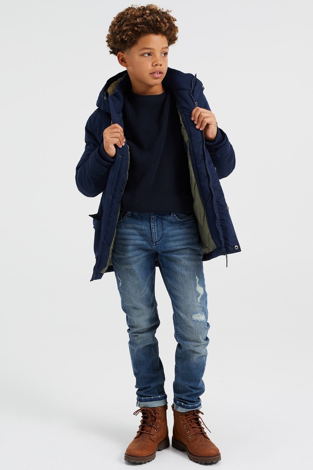 

Зимнее пальто WE Fashion, цвет blue