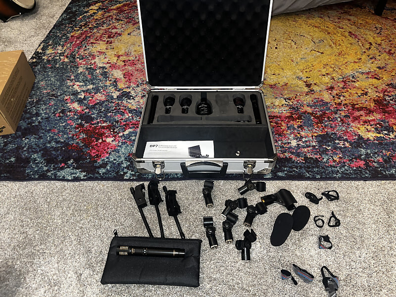 

Комплект барабанных микрофонов Audix DP7 7-Piece Drum Microphone Package