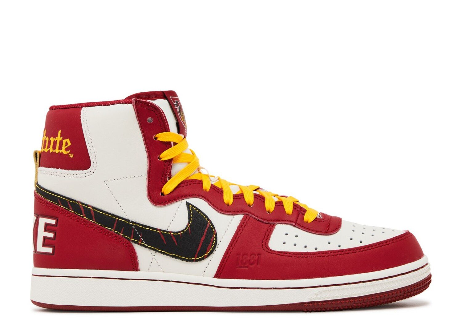 

Кроссовки Nike Tuskegee University X Terminator High 'Golden Tigers', красный