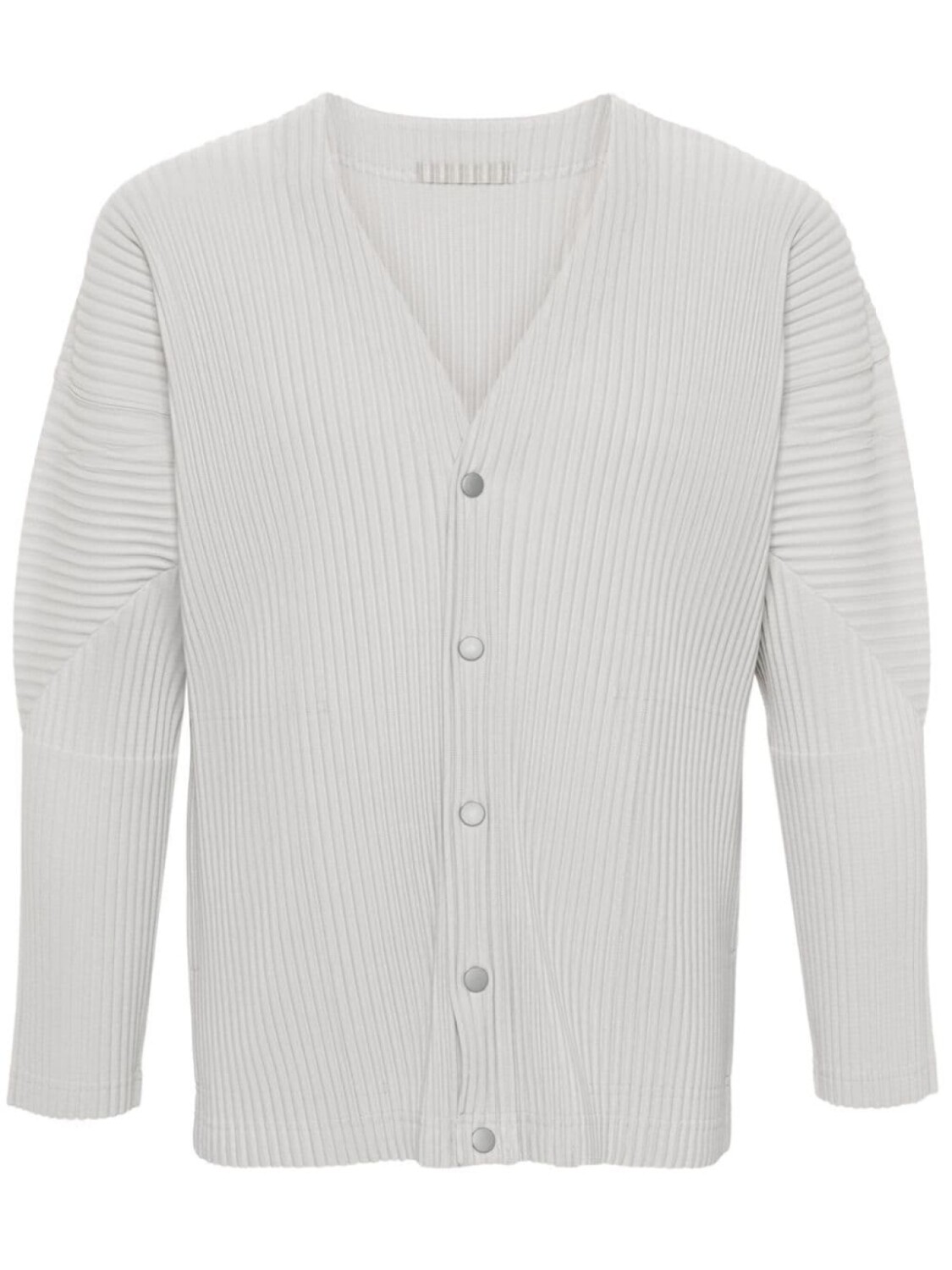 

Homme Plissé Issey Miyake плиссированный кардиган, серый