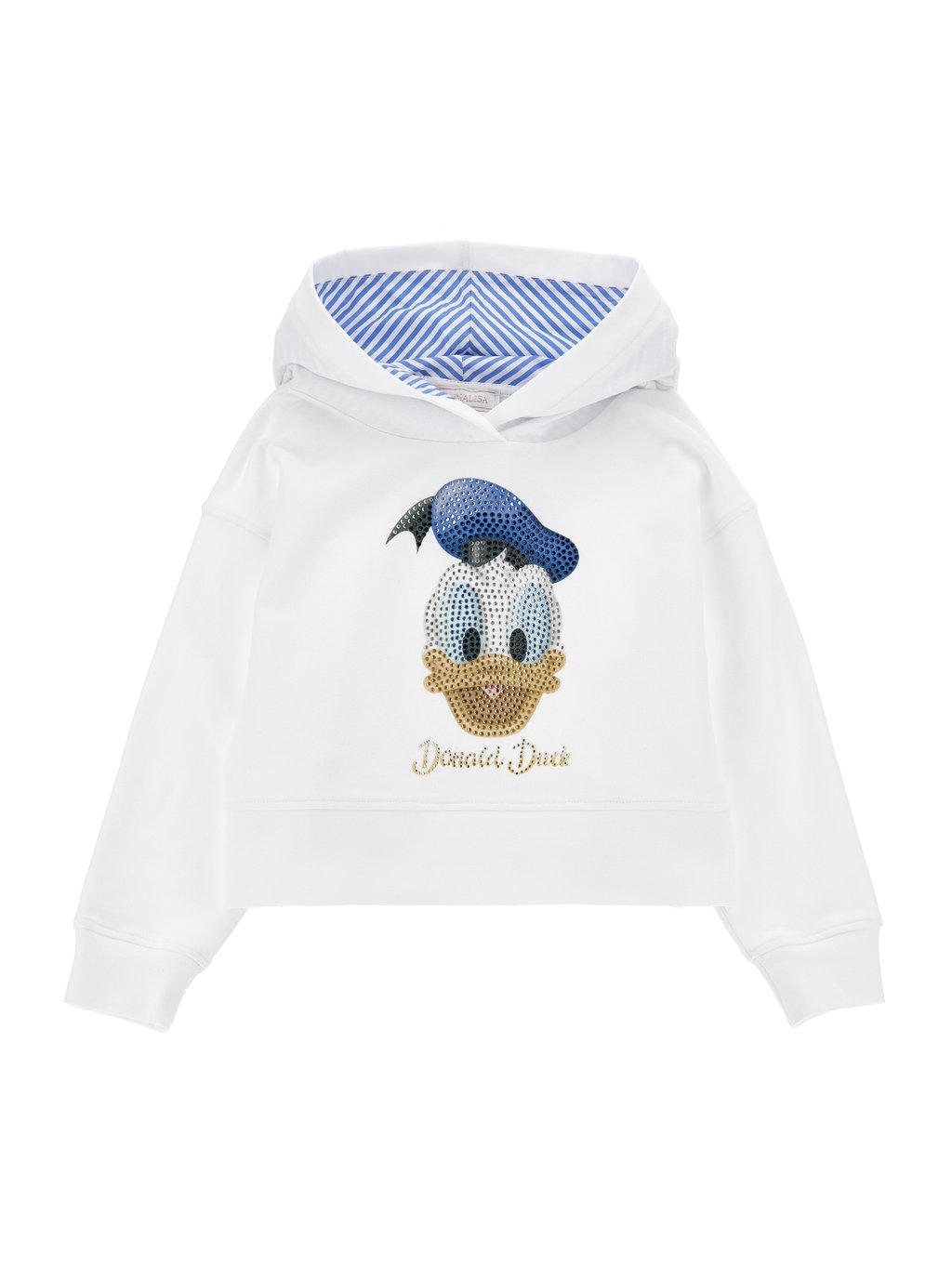 Толстовка DISNEY DONALD DUCK HOODY Monnalisa, цвет white