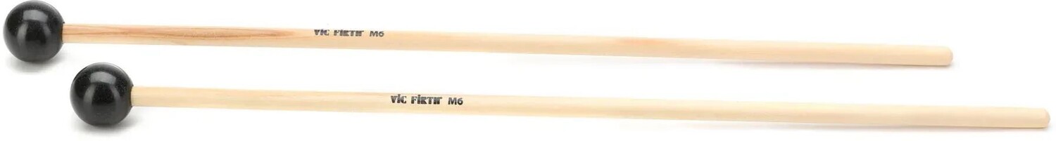 

Американские молоточки для клавиатуры Vic Firth M6 — твердый фенольный шарик диаметром 1 дюйм