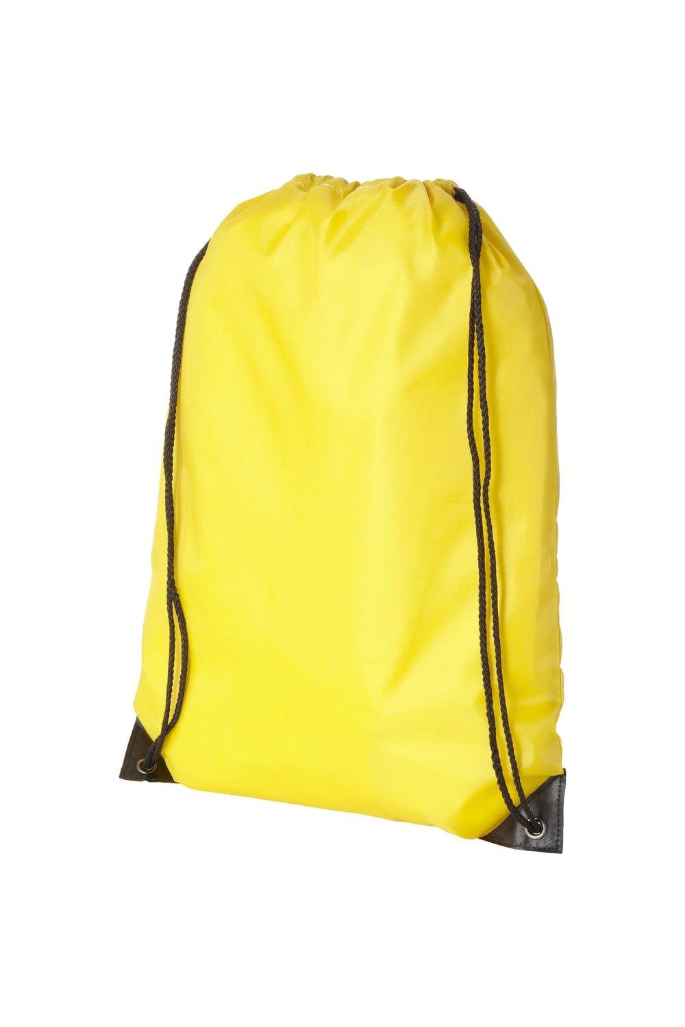 Рюкзак Oriole Премиум Bullet, желтый холщовый рюкзак на шнурке модный школьный рюкзак повседневный рюкзак на шнурке школьный рюкзак для девочек подростков