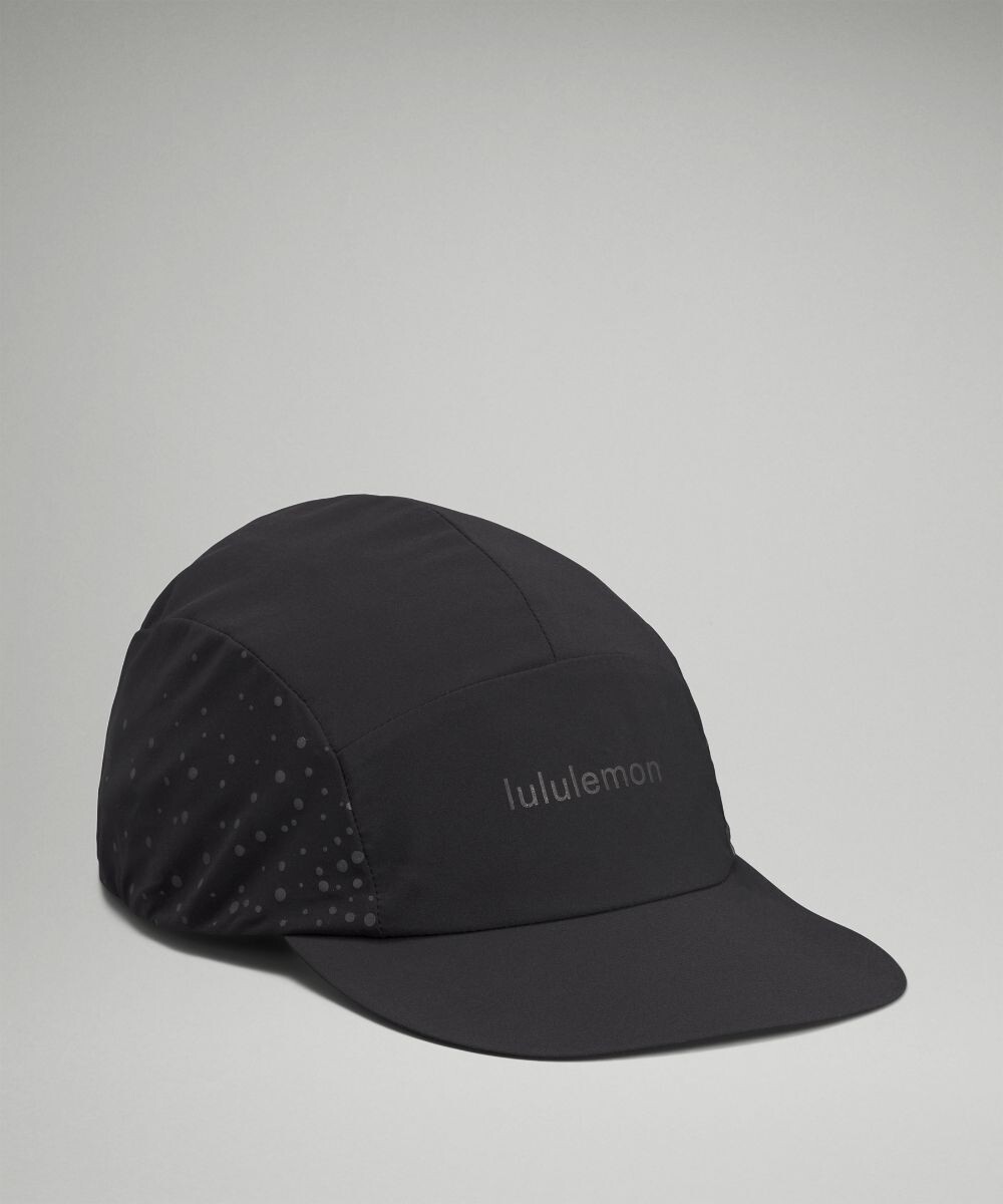 

Легкая кепка для бега со светоотражающим эффектом Lululemon, черный