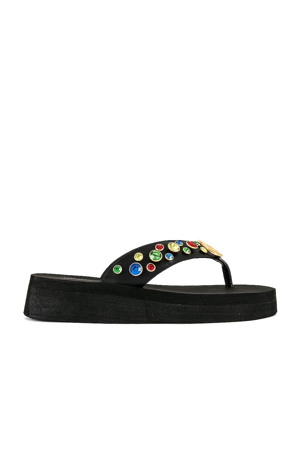 

Сандалии Jeffrey Campbell Iconics, цвет Black Multi