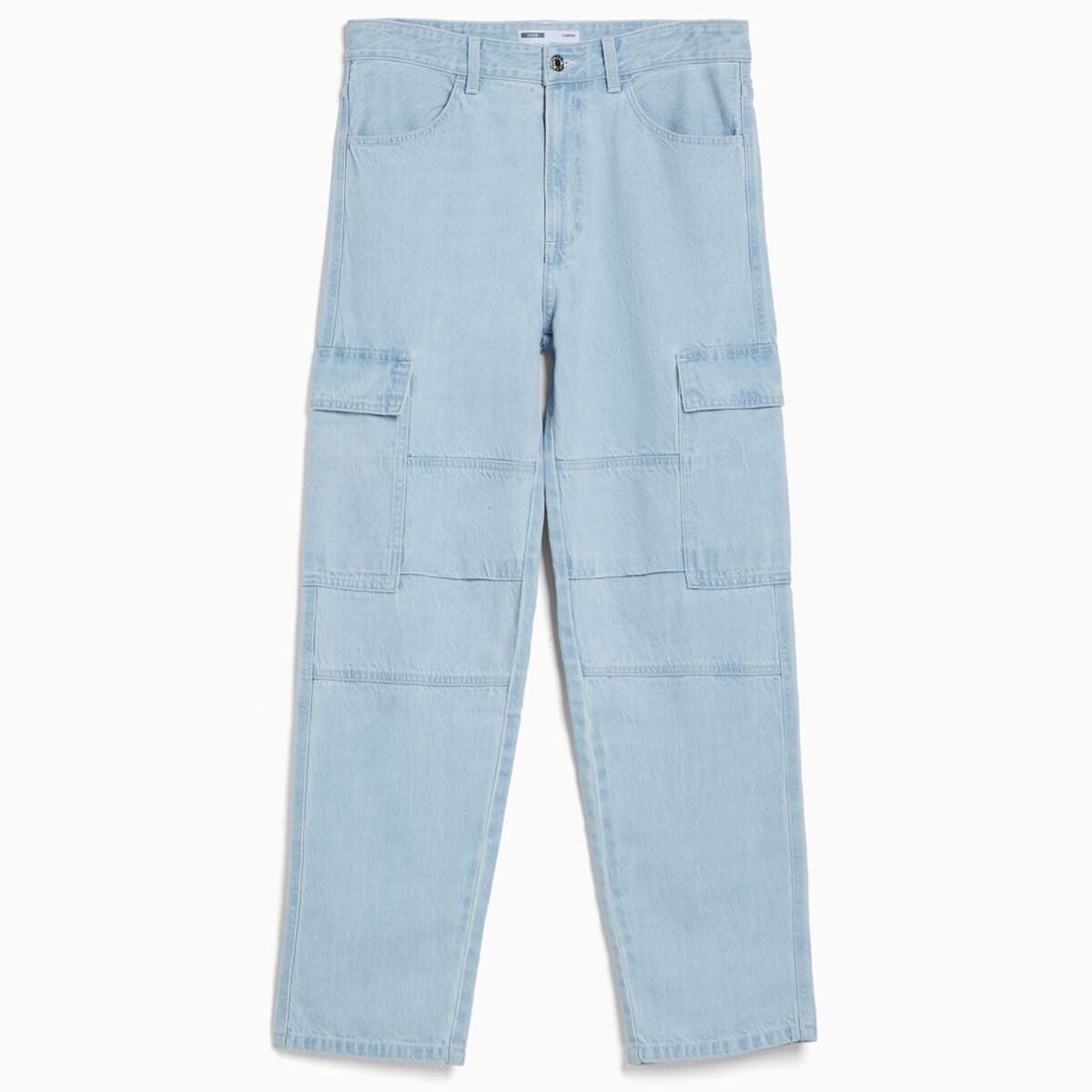 

Джинсы Bershka Cargo Jeans, голубой