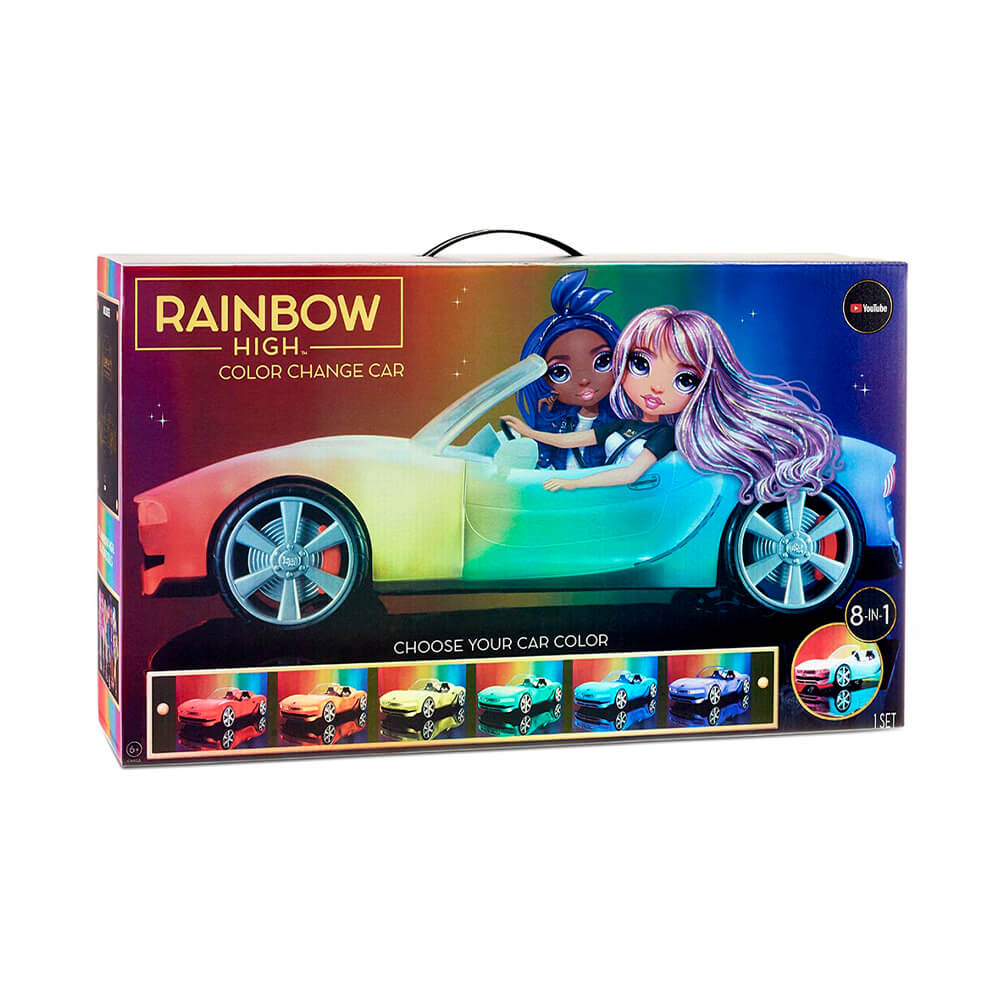 Заказать Машина для куклы Rainbow High -8-In-1 Color Change & Convertible  Vehicle – цены, описание и характеристики в «CDEK.Shopping»