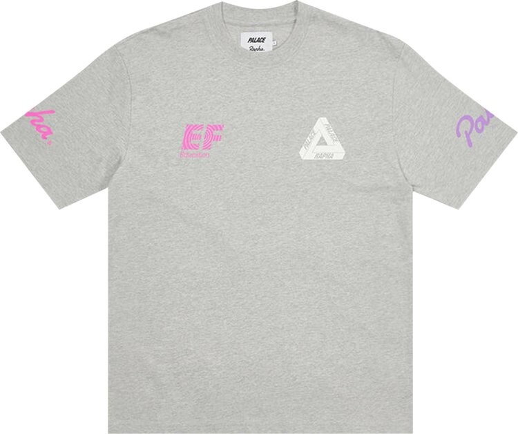 

Футболка Palace x Rapha EF Education First T-Shirt 'Grey', серый