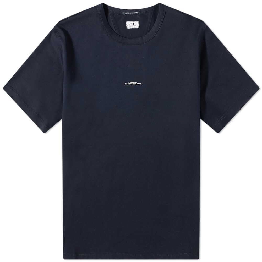 

Футболка C.P. Company Metropolis Centre Logo Tee, Серый