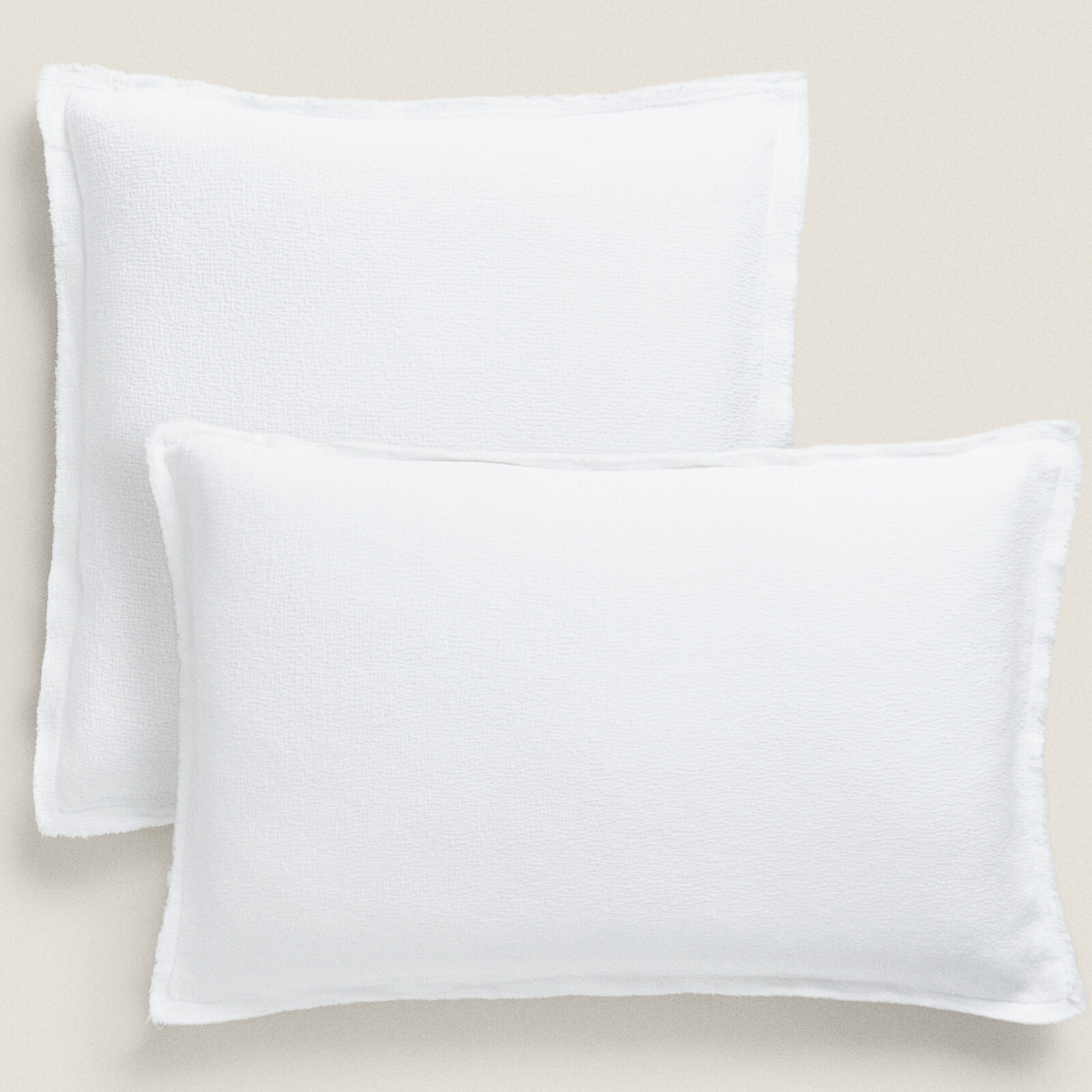 Чехол на подушку Zara Home Textured Bedspread, белый