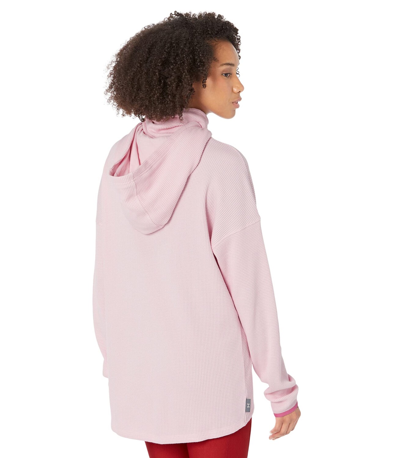 Womens under armour waffle hot sale hoodie