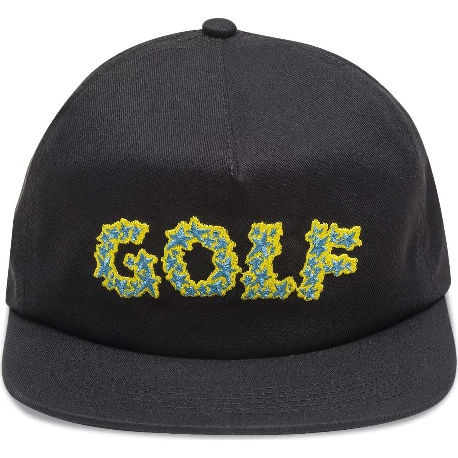 Бейсболка Golf Wang Galaxy Snapback, черный pgm indoor golf golf putting trainer practice blanket adjustable slope