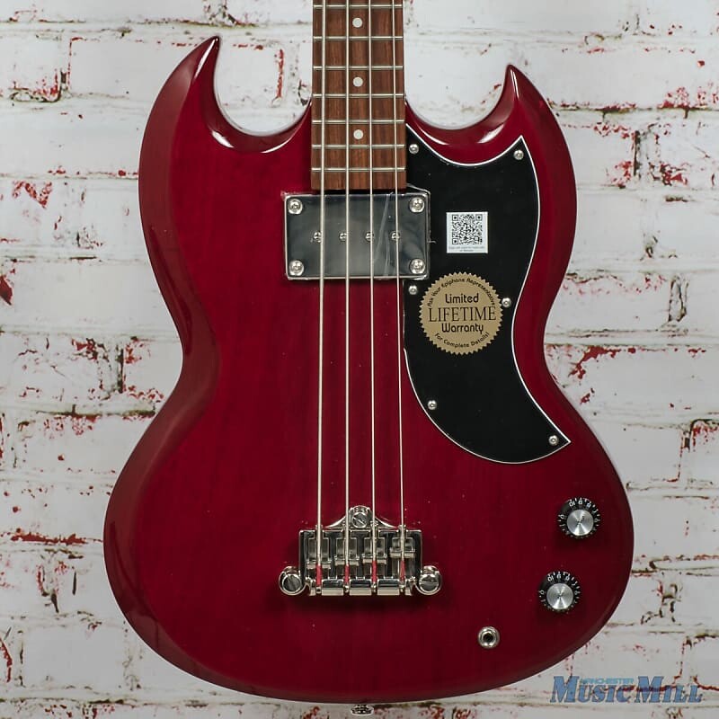 

Бас-гитара Epiphone EB-0 Cherry Epihpone EB-0 Short-Scale Bass x1372