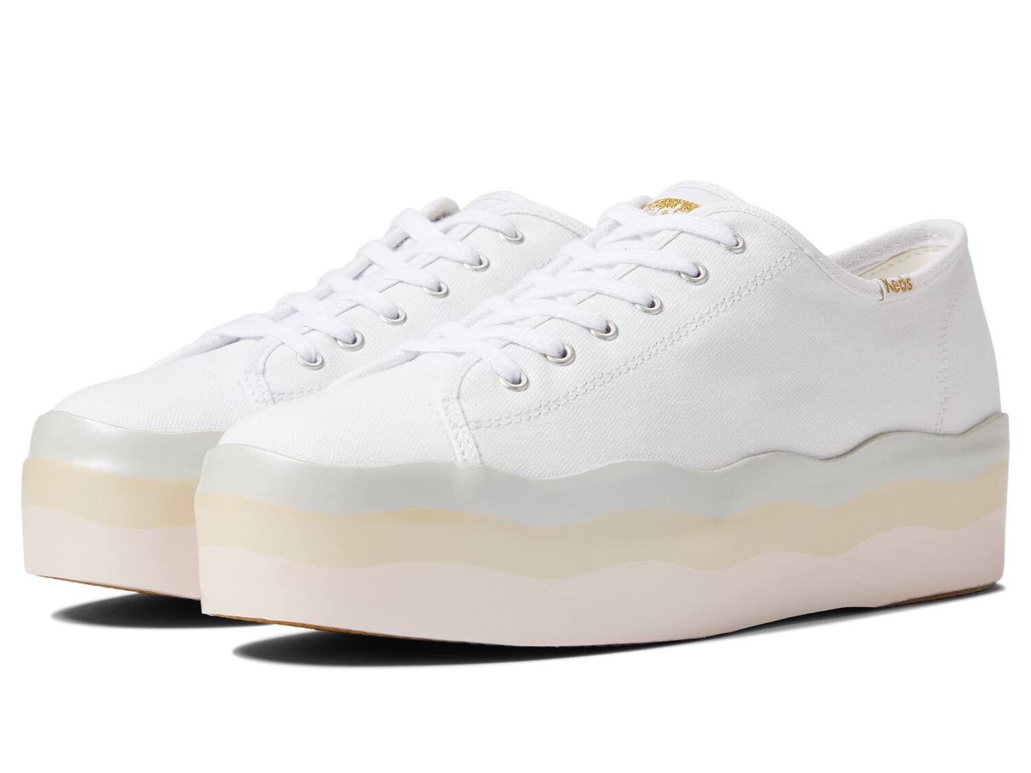 

Кроссовки Keds, Triple Up Canvas Wave Foxing