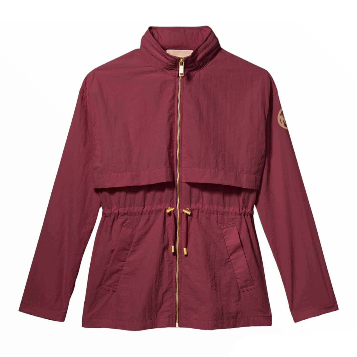 

Анорак Michael Michael Kors Packable Nylon, бордовый