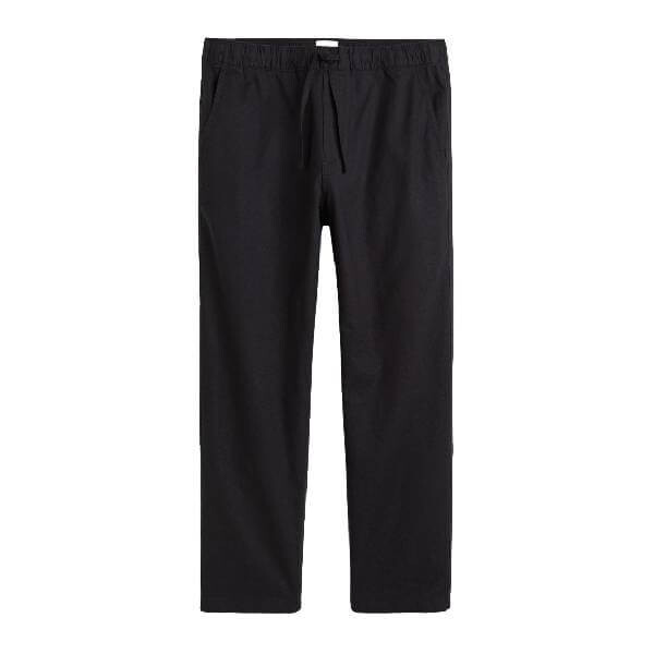 

Спортивные брюки из смесового льна H&M Relaxed Fit, черный