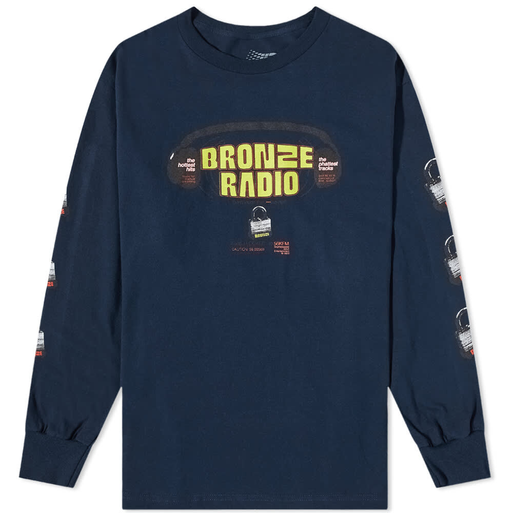 

Футболка Bronze 56k Long Sleeve Don't Touch That f*cking Dial Tee, Черный