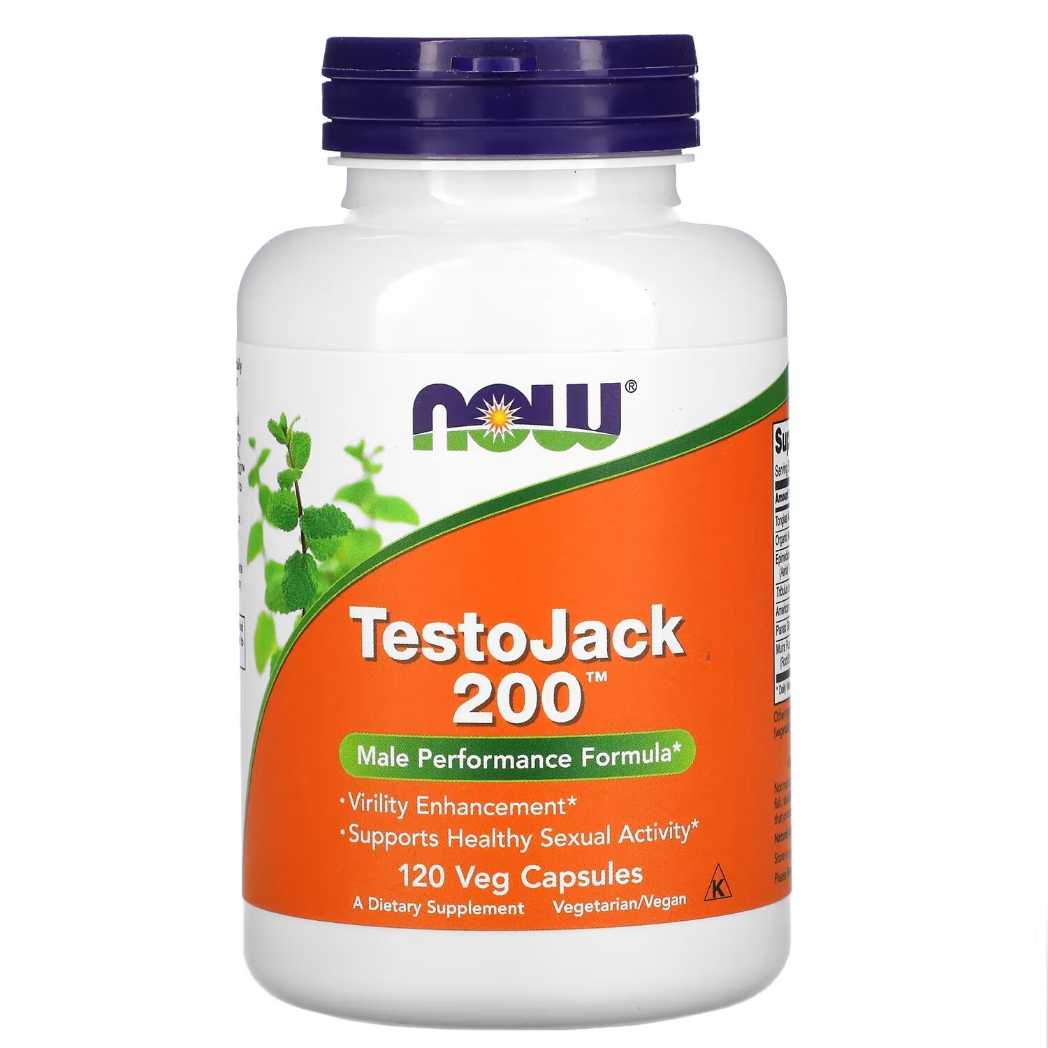 

Пищевая Добавка NOW Foods TestoJack 200, 120 растительных капсул