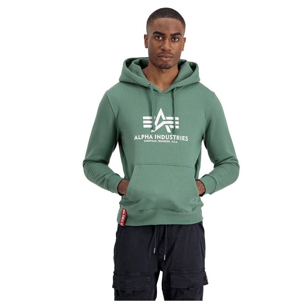 

Худи Alpha Industries Basic, зеленый