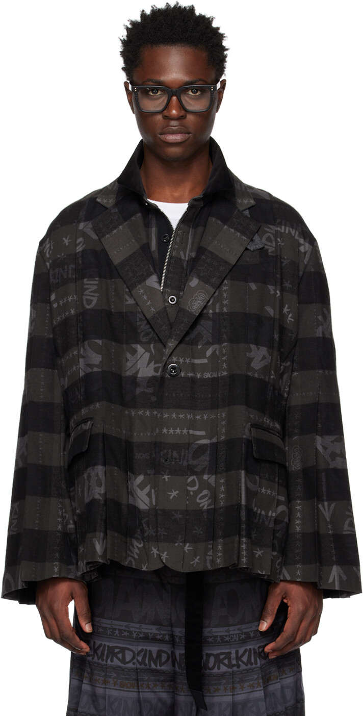 

Черный блейзер Eric Haze Edition sacai