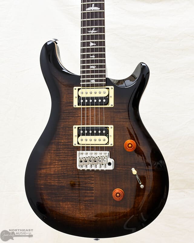 

PRS SE Custom 24 — Взрыв черного золота (серийный номер: 31405)