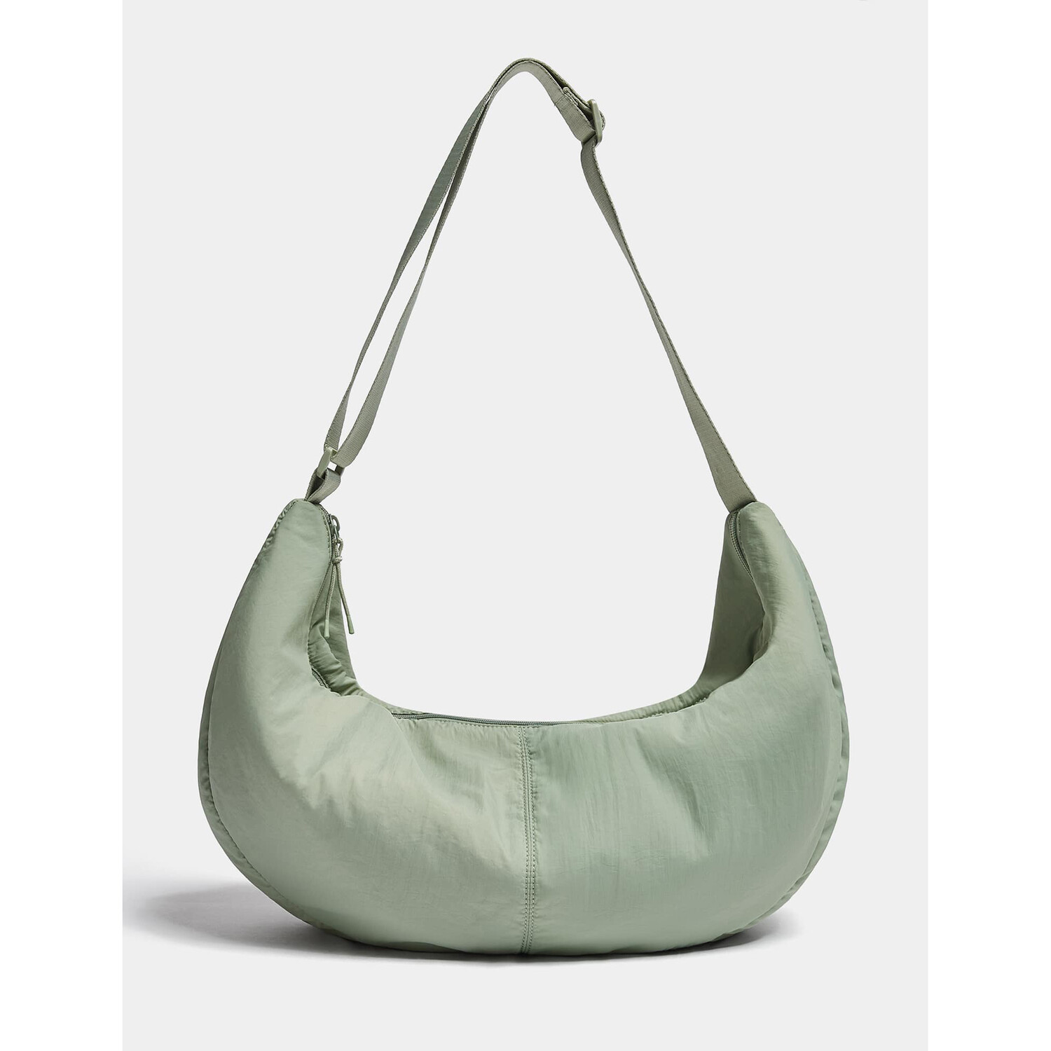 

Сумка Pull&bear Maxi Nylon Messenger, зеленый