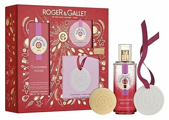 

Парфюмерный набор Roger&Gallet Gingembre Rouge