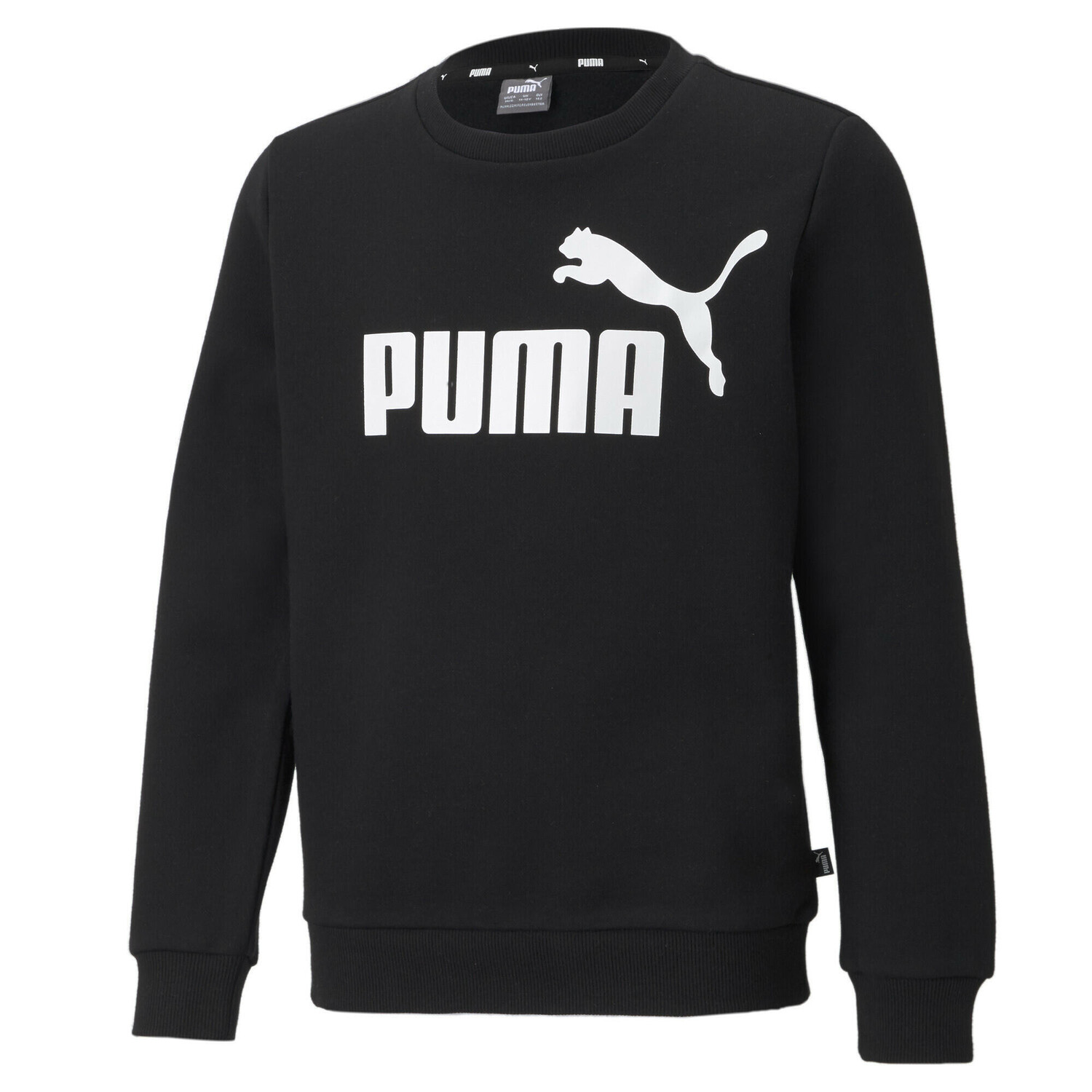 

Толстовка с круглым вырезом Essentials для подростков PUMA, черный