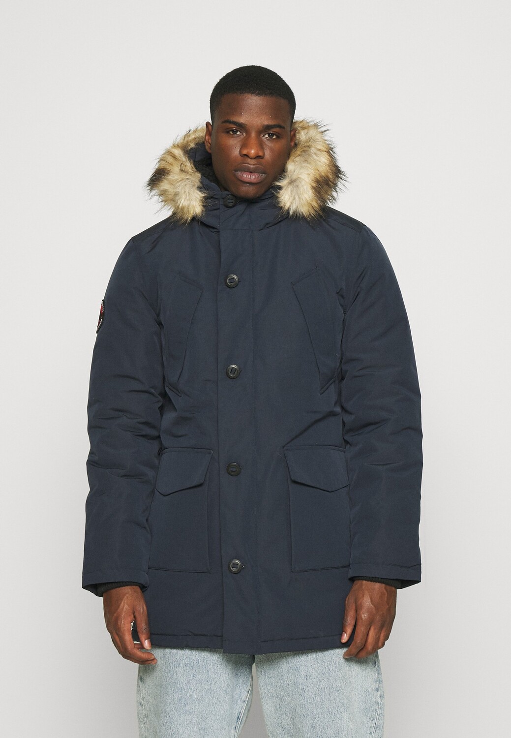 

Парка Superdry, синий