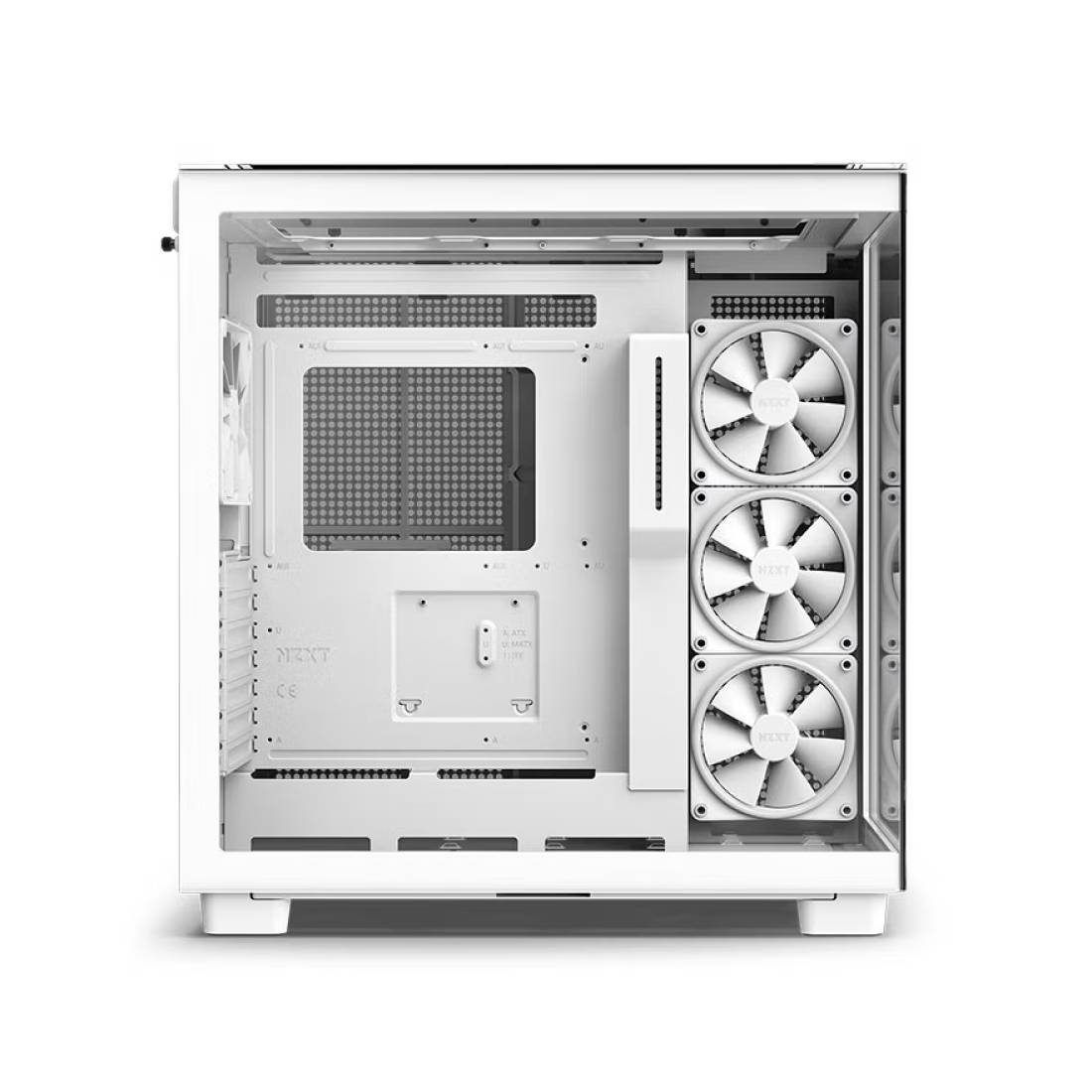 Корпус NZXT H9 Elite, ATX/Micro-ATX, Mid Tower, белый – купить из-за  границы через сервис «CDEK.Shopping»