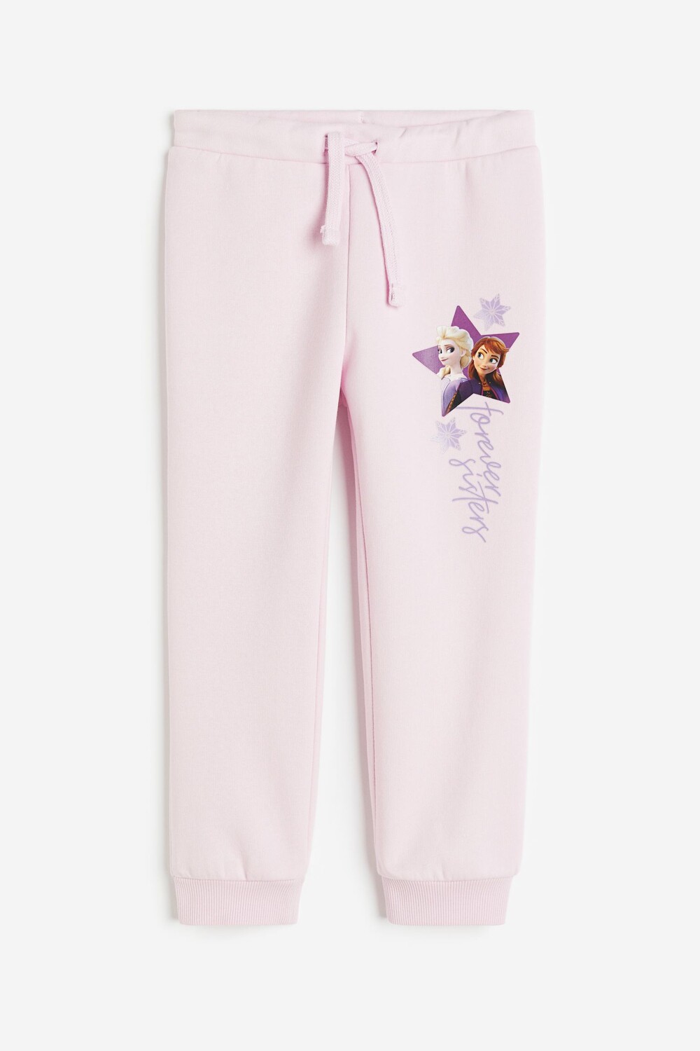 

Брюки H&M Kids Joggers Frozen, светло-розовый