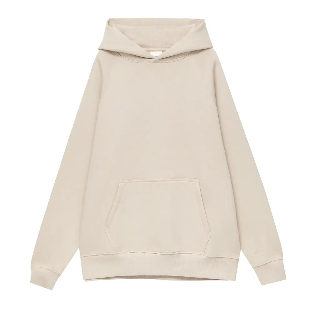 

Толстовка Pull&Bear Basic Oversized, песочный, Бежевый