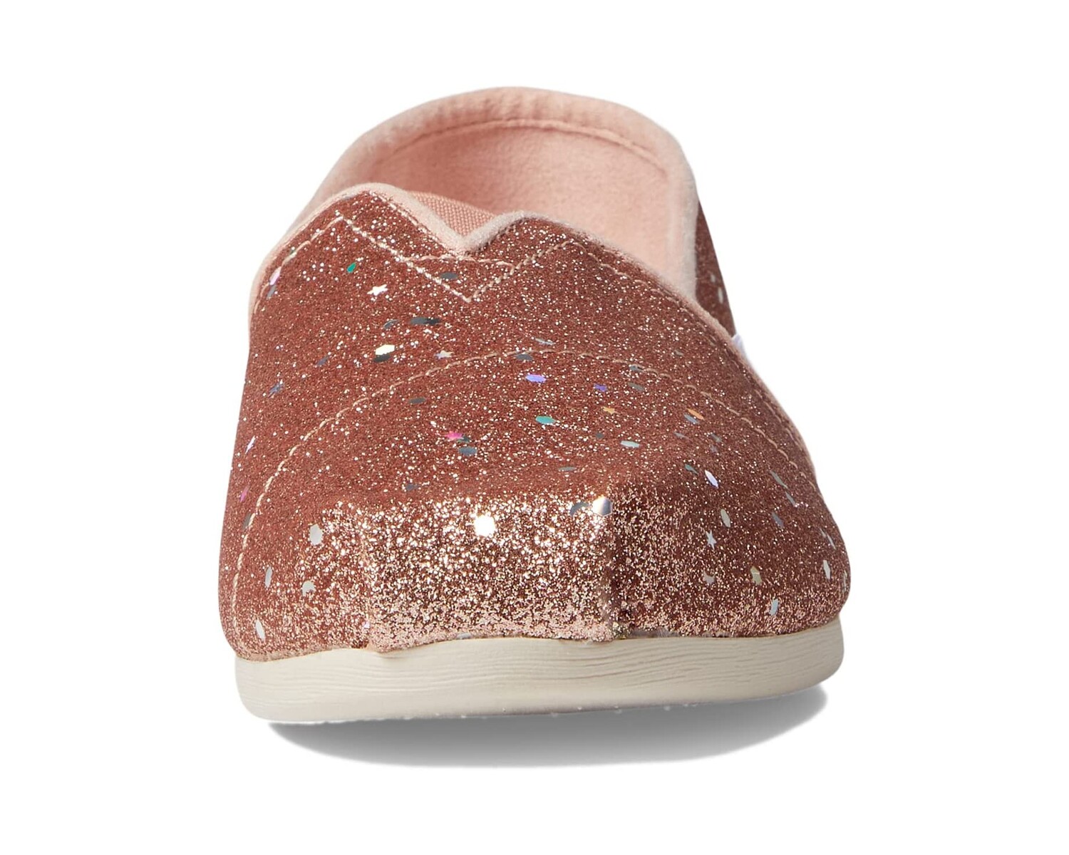 

Лоферы Alpargata CloudBound TOMS, космический блеск розового золота