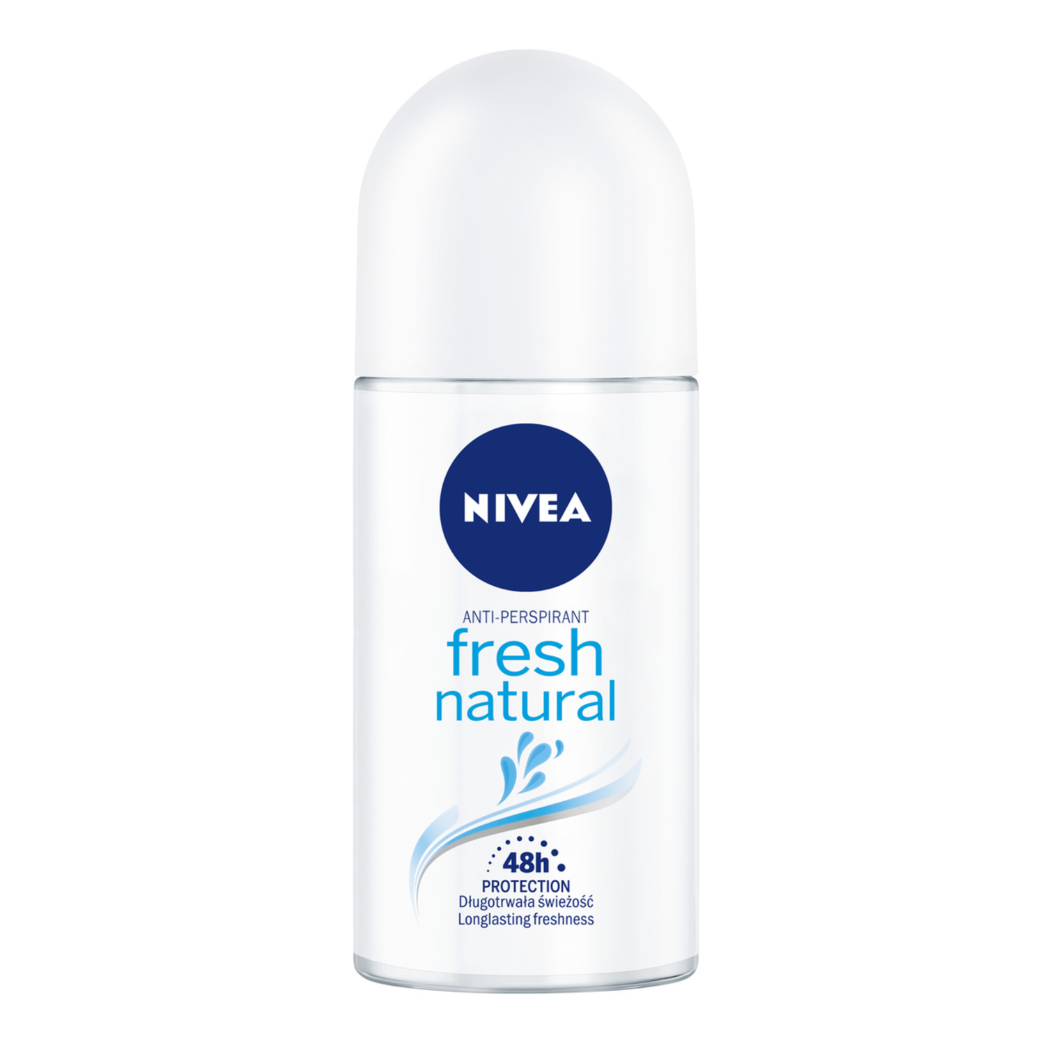 Nivea Fresh Natural женский шариковый антиперспирант, 50 мл - фото