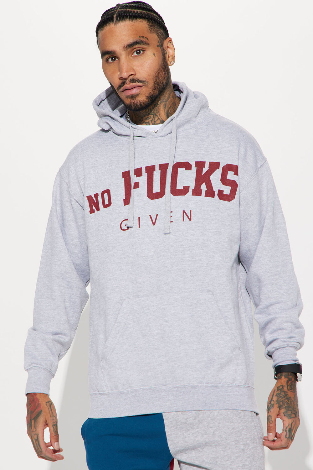 

Худи Fashion Nova 22025232, серый