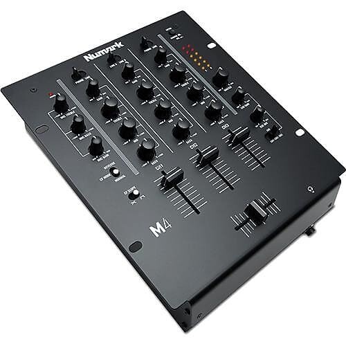 numark m4 black трехканальный скретч dj микшер numark m4 black three channel scratch dj mixer 3-канальный DJ-микшер Numark M4