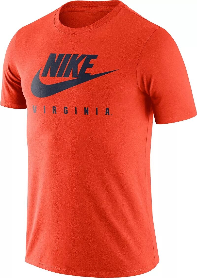 

Мужская футболка Nike Virginia Cavaliers оранжевая Futura