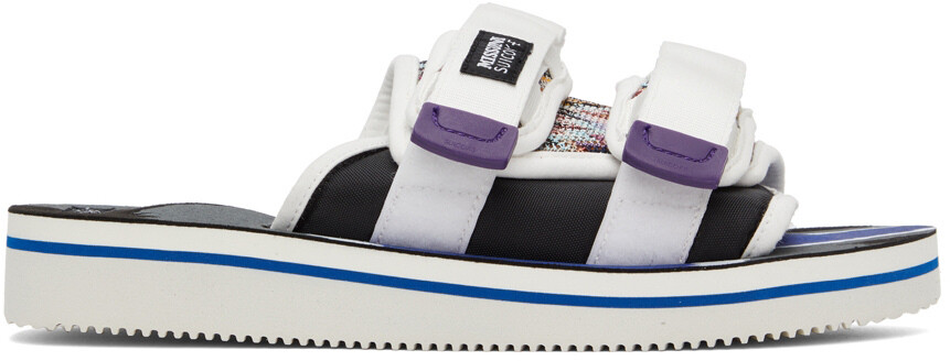 

Разноцветные мотошлепанцы Missoni Edition Suicoke