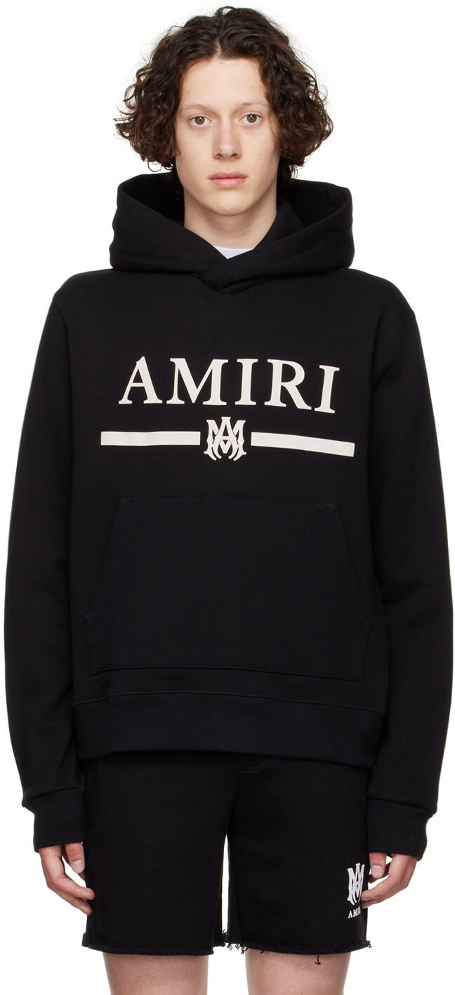 

Черный худи из хлопка AMIRI