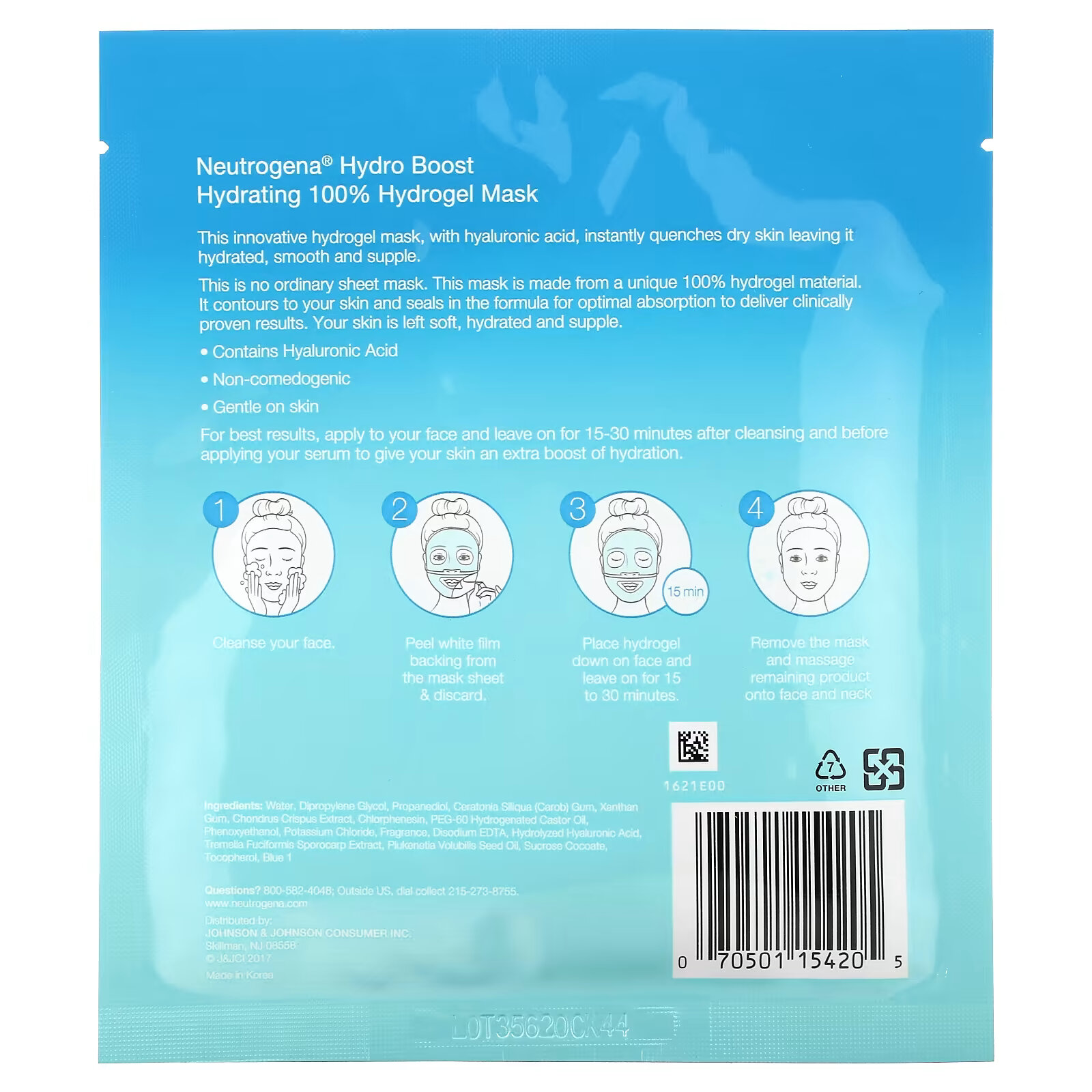 Neutrogena Mask.