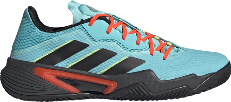 Кроссовки Adidas Barricade 'Pulse Aqua Black', синий - фото