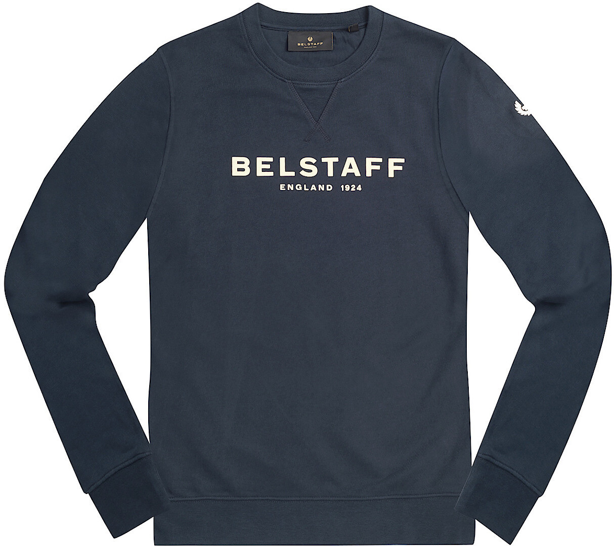 

Толстовка Belstaff 1924 с принтом, темно-синий