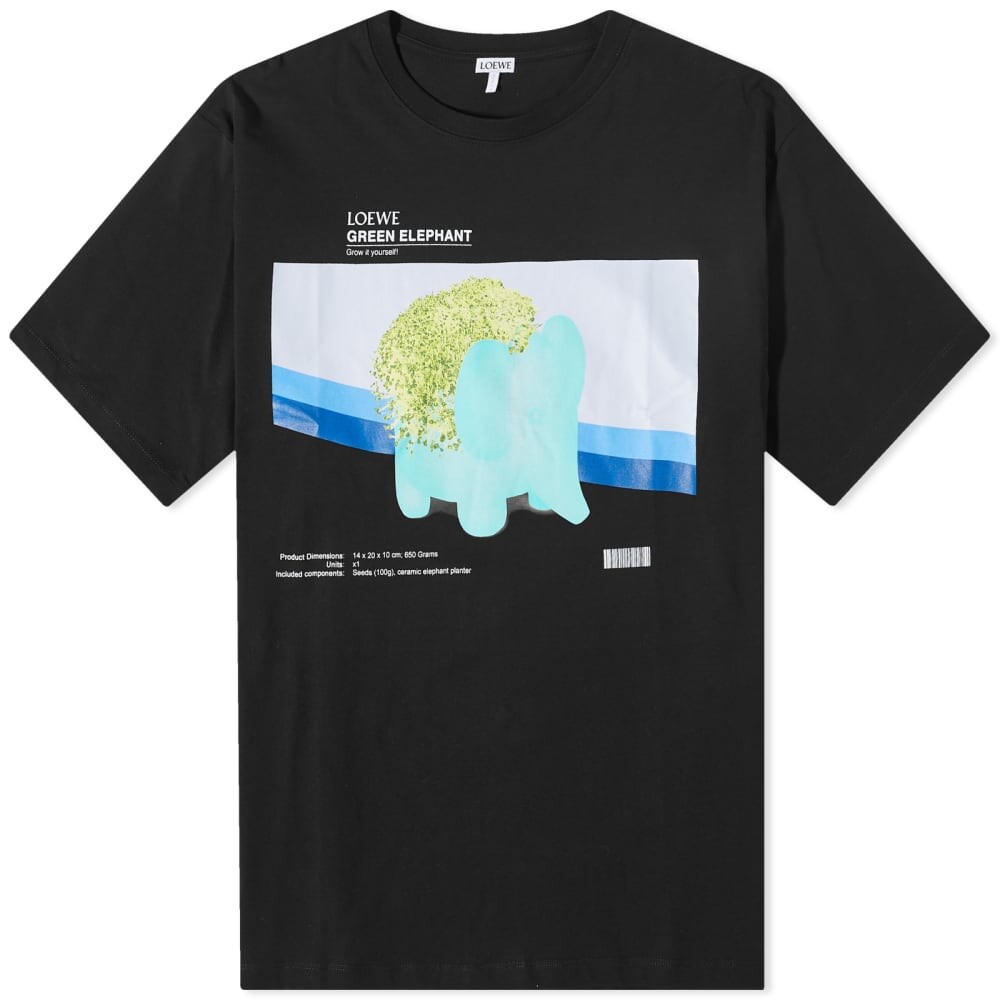 

Футболка Loewe Chia Elephant Tee, Серый