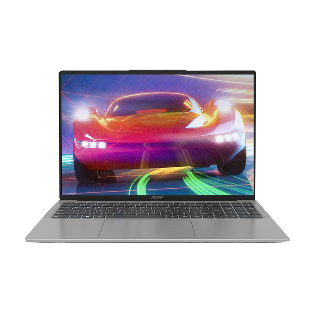 Ноутбук Acer Extraordinary Go Fun, , 16, 8 ГБ/512 ГБ, Intel N100, серый, английская клавиатура ноутбук acer aspire 1 a114 33 c767 14 ips intel celeron n5100 1 1ггц 4гб 128гб emmc intel