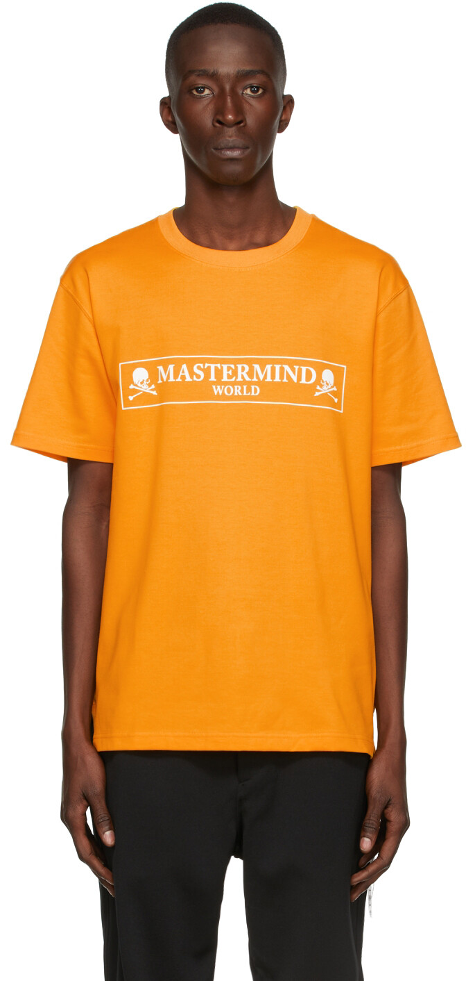 

Желтая футболка с логотипом в коробке mastermind WORLD, Желтый